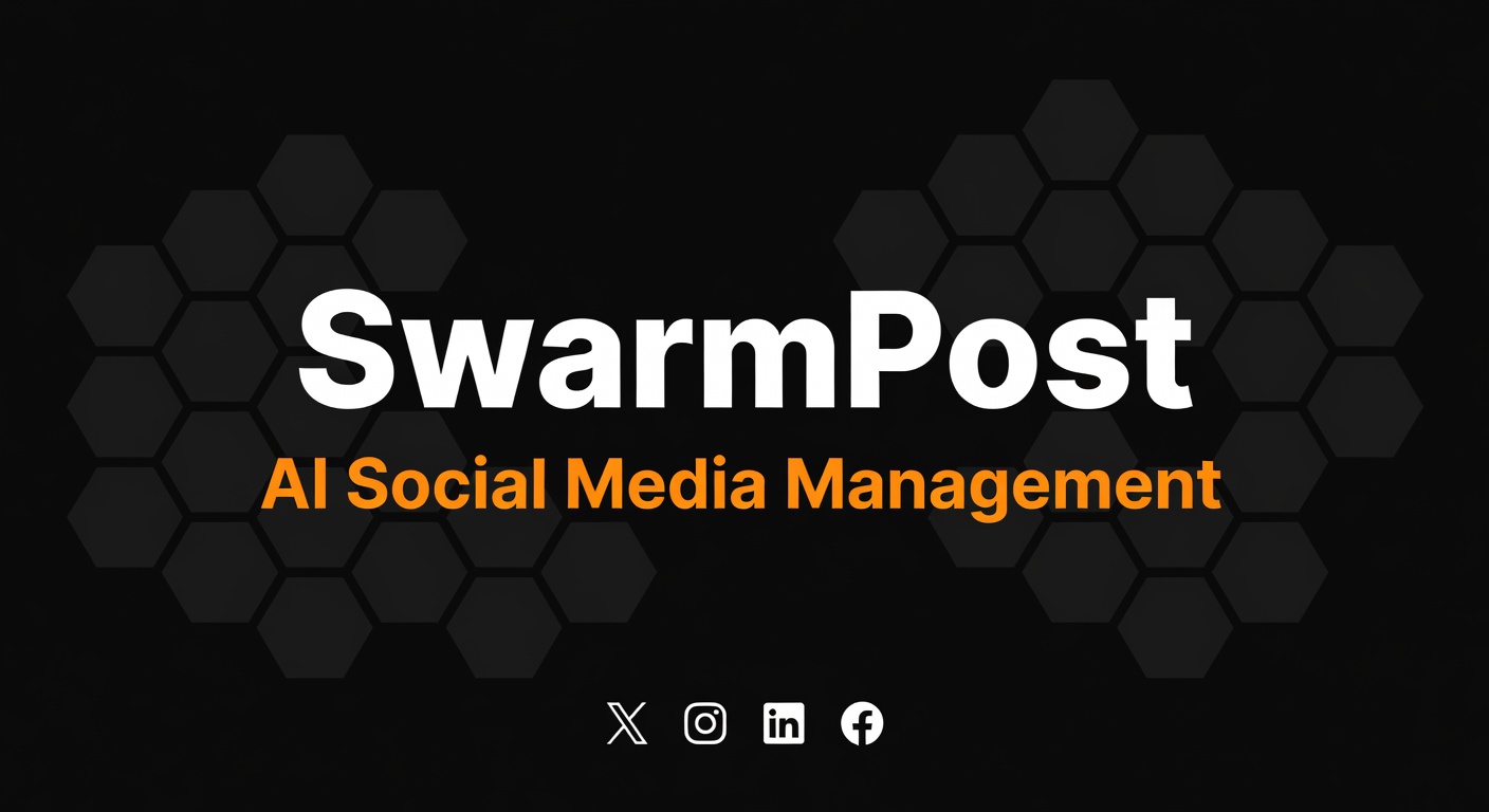 SwarmPost brand artwork